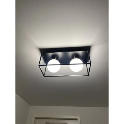 Ledvance - Applique da esterno DECOR SQUARE 2xG9/28W/230V IP44