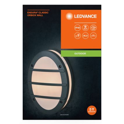 Ledvance - Applique da esterno ORBICK 2xE27/18W/230V IP65