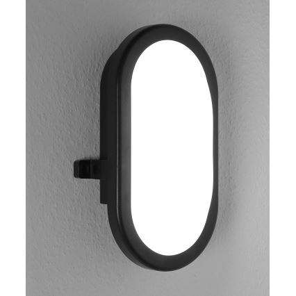 Ledvance - Applique LED da esterno BULKHEAD LED/11W/230V IP54 nera