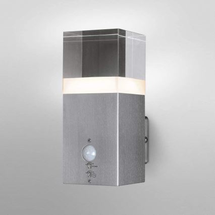 Ledvance - Applique LED da esterno con sensore CRYSTAL 1xLED/5W/230V IP44