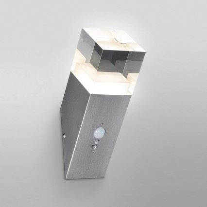 Ledvance - Applique LED da esterno con sensore CRYSTAL 1xLED/5W/230V IP44