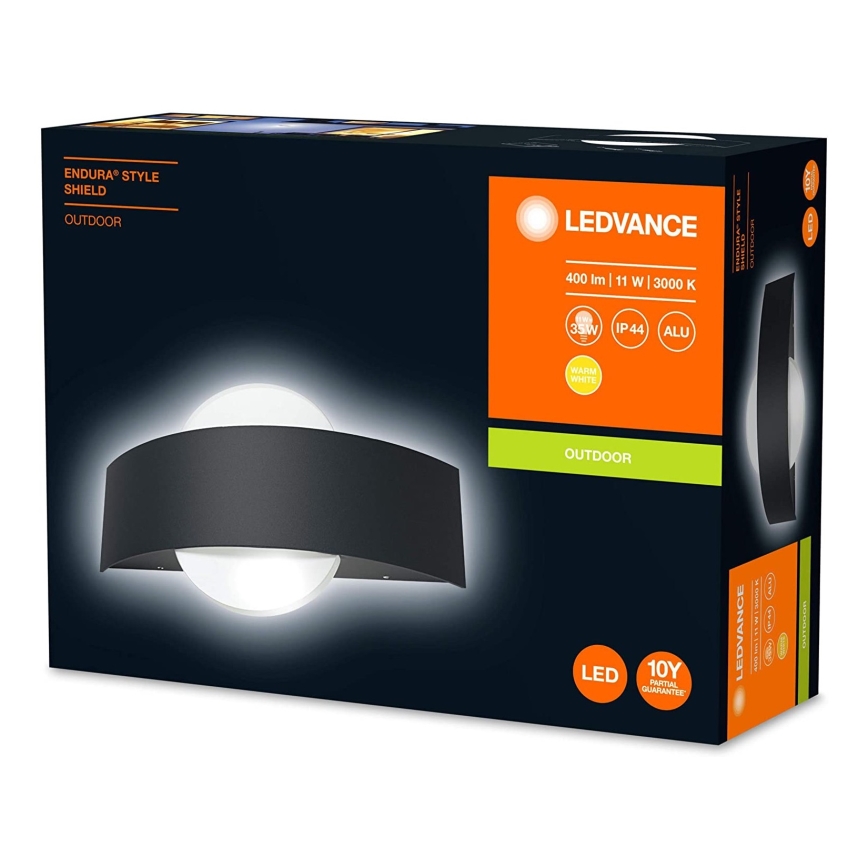 Ledvance - Applique LED da esterno SHIELD LED/11W/230V IP44