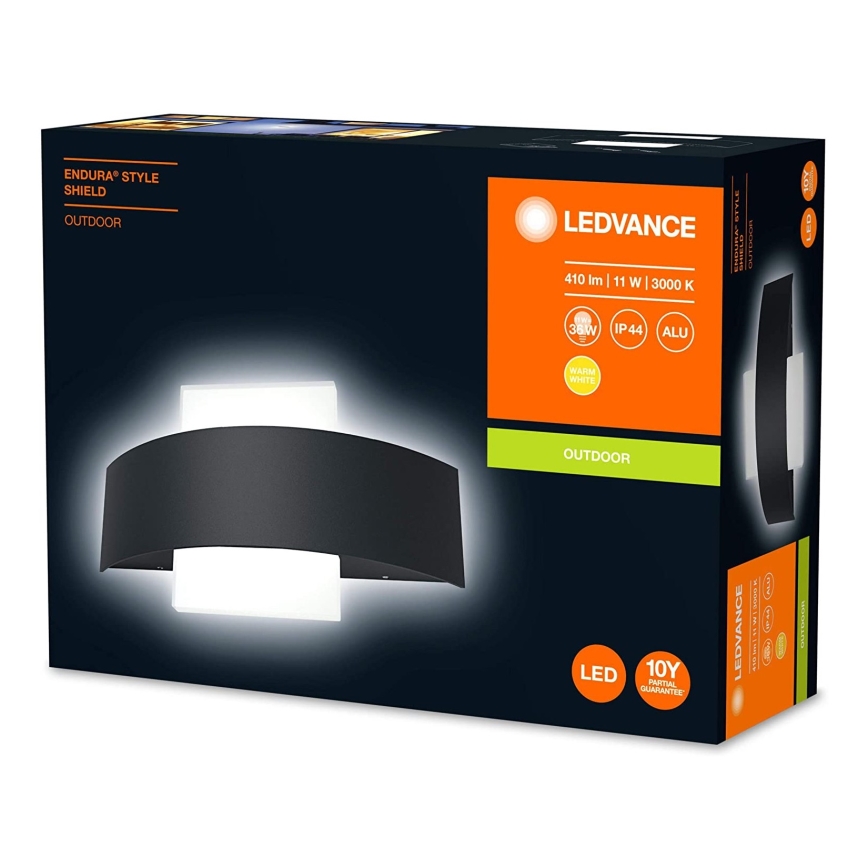 Ledvance - Applique LED da esterno SHIELD LED/11W/230V IP44