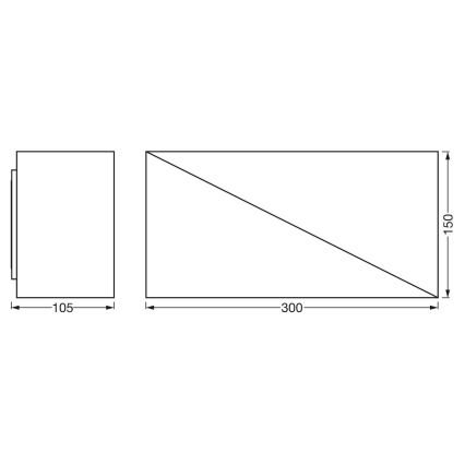 Ledvance - Applique LED dimmerabile SMART+ SWAN LED/23W/230V 3000-6500K Wi-Fi