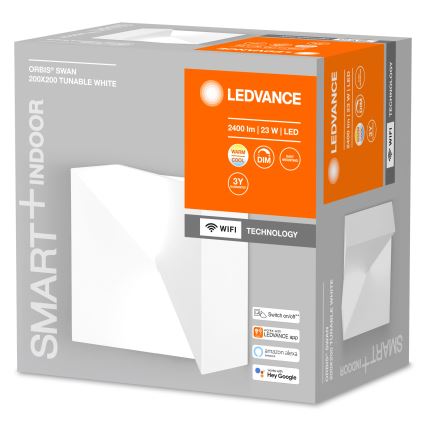 Ledvance - Applique LED dimmerabile SMART+ SWAN LED/23W/230V 3000-6500K Wi-Fi