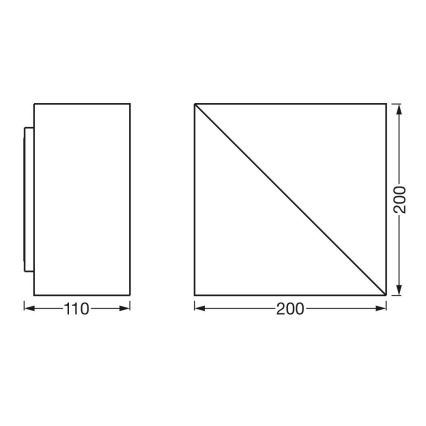 Ledvance - Applique LED dimmerabile SMART+ SWAN LED/23W/230V 3000-6500K Wi-Fi