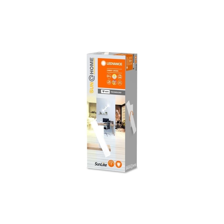 Ledvance - Applique LED dimmerabile SUN@HOME CROSS 2xLED/6W/230V Wi-Fi