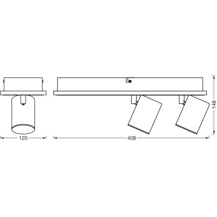 Ledvance - Faretto LED DECOR MARS LED/29W/230V