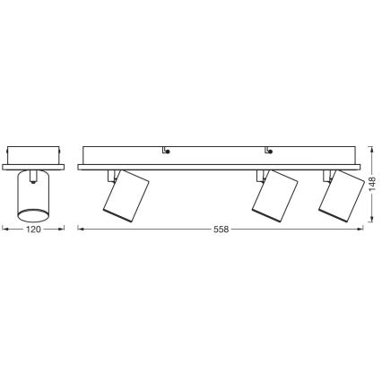 Ledvance - Faretto LED DECOR MARS LED/41W/230V