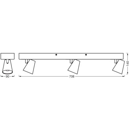 Ledvance - Faretto LED DECOR NEPTUNE LED/26W/230V