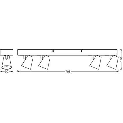 Ledvance - Faretto LED DECOR NEPTUNE LED/27W/230V