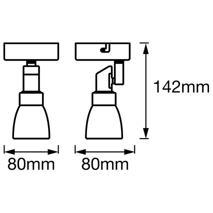 Ledvance - Faretto LED SPOT 1xG9/2W/230V