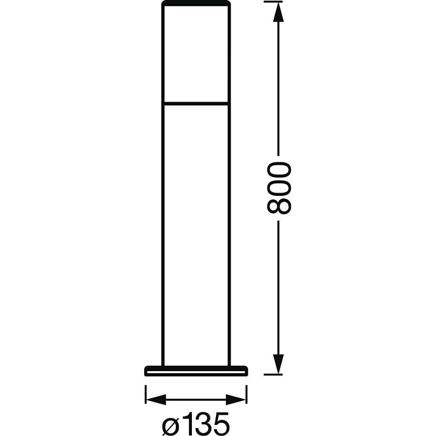 Ledvance -  Lampada da esterno LED RGBW dimmerabile SMART+ PIPE 10W/230V Wi-Fi IP44