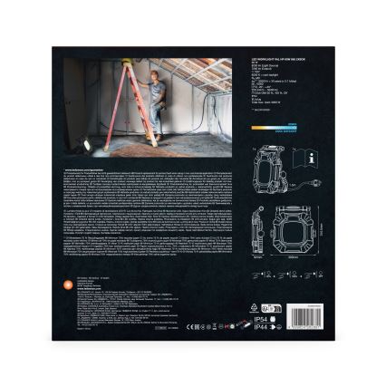 Ledvance - Lampada da lavoro a LED dimmerabile con 2 prese WORKLIGHT VALUE LED/60W/230V IP54