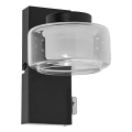 Ledvance - Lampada da parete LED per bagno ORBIS FLAME LED/5,5W/230V 3000/4000K IP44 nero