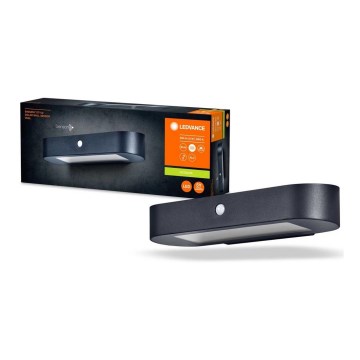 Ledvance - Lampada da parete solare LED con sensore di movimento e crepuscolare ENDURA STYLE LED/6W/7,4V 2000 mAh IP44