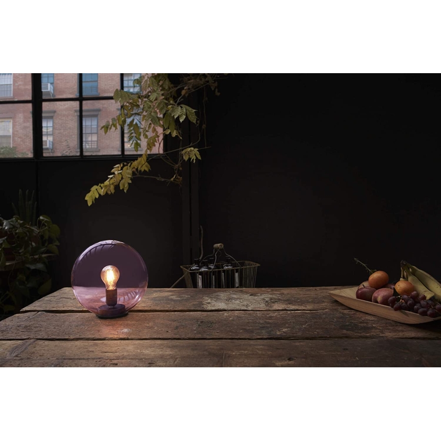 Ledvance - Lampada da tavolo BUBBLE 1xE27/40W/230V rosa