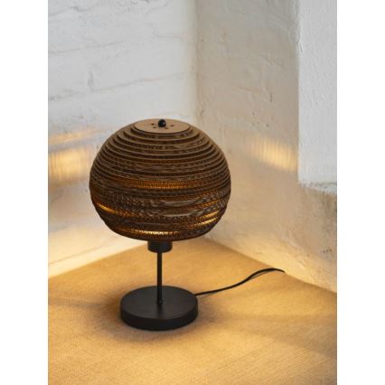 Ledvance - Lampada da tavolo DECOR CARDBOARD 1xE27/15W/230V diametro 26 cm