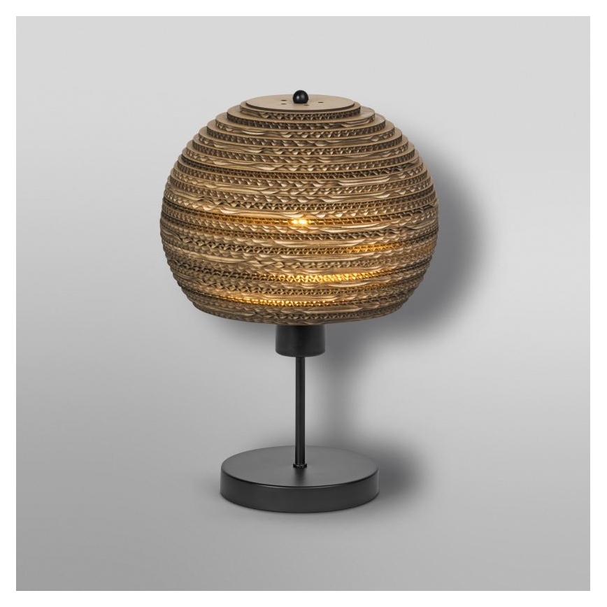 Ledvance - Lampada da tavolo DECOR CARDBOARD 1xE27/15W/230V diametro 26 cm