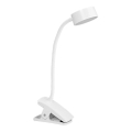 Ledvance - Lampada da tavolo LED dimmerabile con clip e controllo touch CYLINDER LED/4,8W/5V 3000-6500K bianca