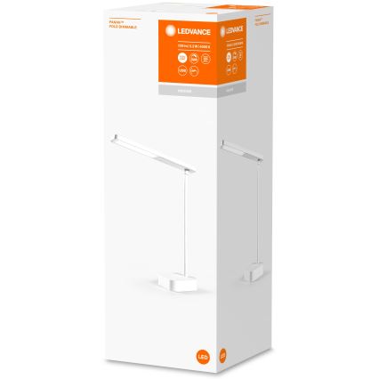 Ledvance - Lampada da tavolo LED dimmerabile con funzione Touch PANAN LED/5,2W/5V 1200mAh