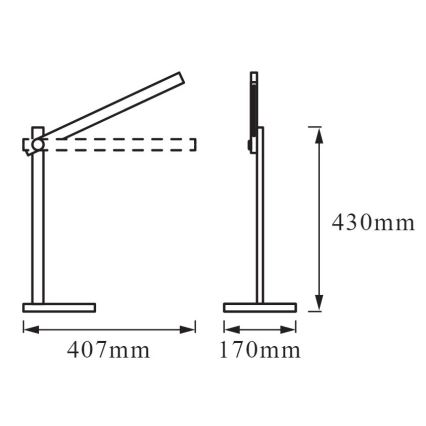 Ledvance - Lampada da tavolo LED dimmerabile PANAN LED/7W/230V