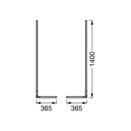 Ledvance - Lampada da terra LED RGBW dimmerabile SMART+ FLOOR LED/14W/230V 2700-6500K Wi-Fi + telecomando