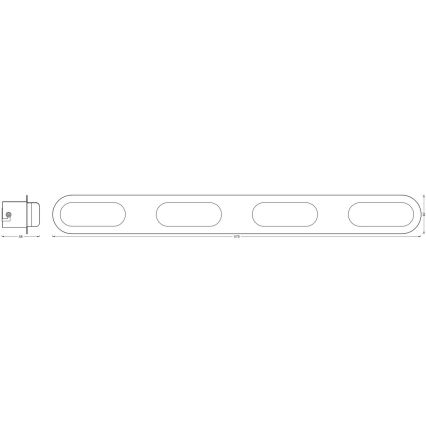 Ledvance - Lampada LED da bagno dimmerabile SMART+ DUPLO LED/27W/230V 3000-6500K Wi-Fi IP44