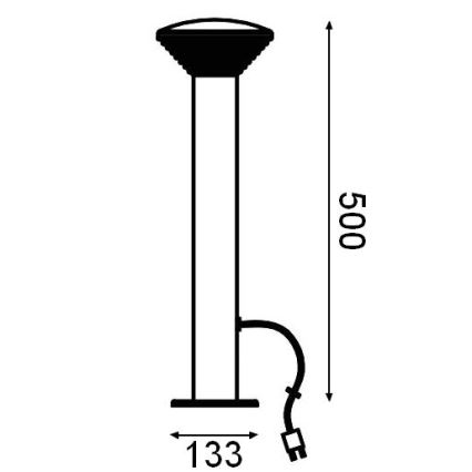 Ledvance - Lampada LED da esterno ENDURA HYBRID OLONA LED/2W/12V IP44