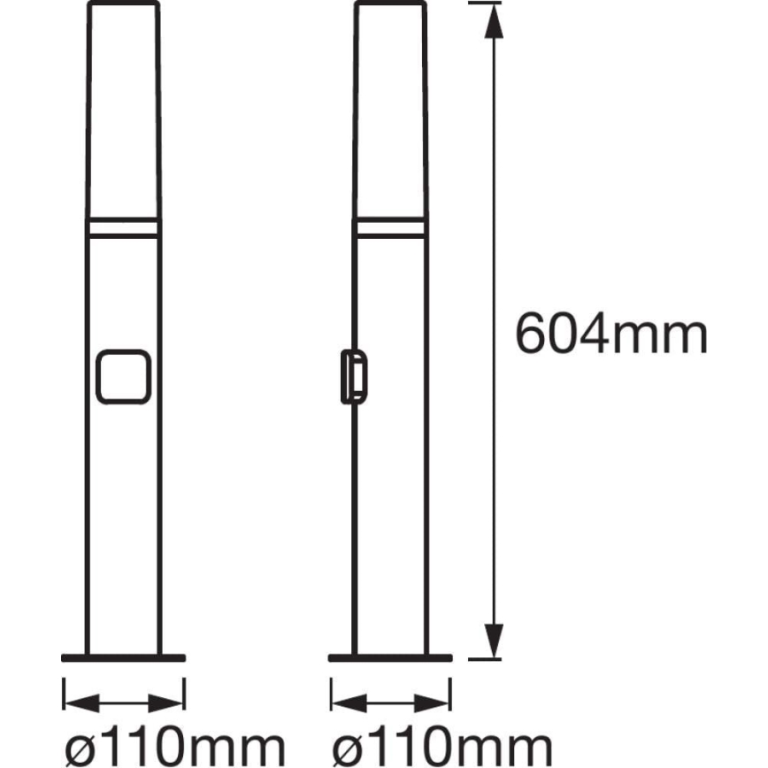 Ledvance - Lampada LED RGB per esterno SMART+ FLARE LED/7.5W/230V IP44 Wi-Fi