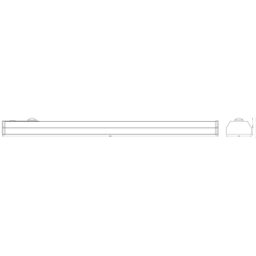 Ledvance - Lampada LED sottopensile con sensore MOBILE LED/1W/5V 1000 mAh 4000K 40 cm