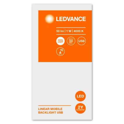 Ledvance - Lampada LED sottopensile con sensore MOBILE LED/1W/5V 20 cm