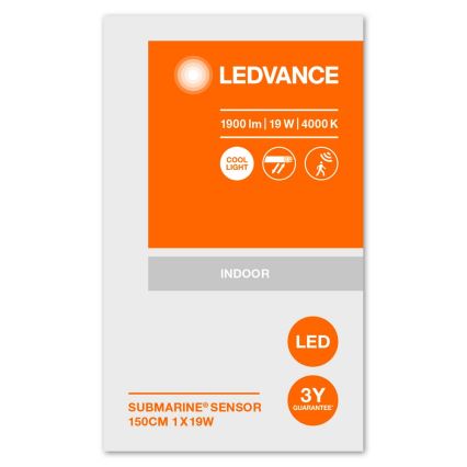 Ledvance - Lampada LED tecnica con sensore SUBMARINE 1xG13/19W/230V IP65