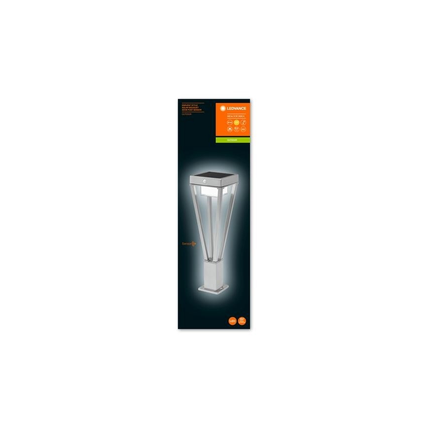 Ledvance - Lampada solare LED da esterno con sensore BOUQUET LED/6W/3,7V 2200 mAh IP44