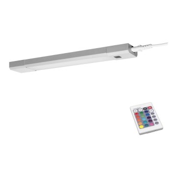 Ledvance - Lampada sottopensile dimmerabile LED RGB SLIM LED/4W/230V + Telecomando