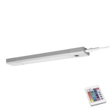 Ledvance - Lampada sottopensile dimmerabile LED RGB SLIM LED/8W/230V + Telecomando