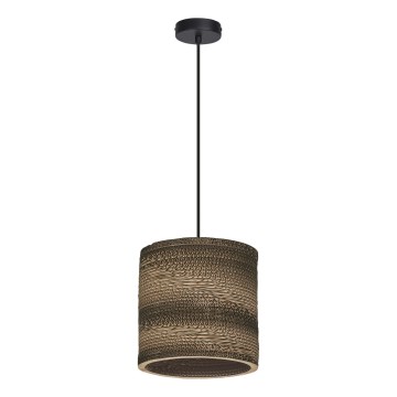 Ledvance - Lampadario a sospensione con filo DECOR CARDBOARD 1xE27/15W/230V diametro 25 cm