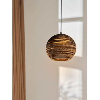 Ledvance - Lampadario a sospensione con filo DECOR CARDBOARD 1xE27/15W/230V diametro 26 cm