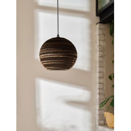 Ledvance - Lampadario a sospensione con filo DECOR CARDBOARD 1xE27/15W/230V diametro 26 cm