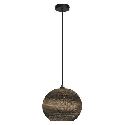 Ledvance - Lampadario a sospensione con filo DECOR CARDBOARD 1xE27/15W/230V diametro 26 cm