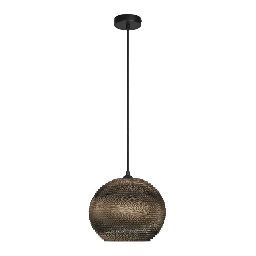 Ledvance - Lampadario a sospensione con filo DECOR CARDBOARD 1xE27/15W/230V diametro 26 cm