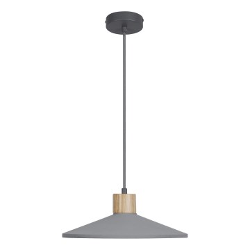 Ledvance - Lampadario a sospensione con filo DECOR CONCRETE 1xE27/15W/230V diametro 32 cm calcestruzzo grigio