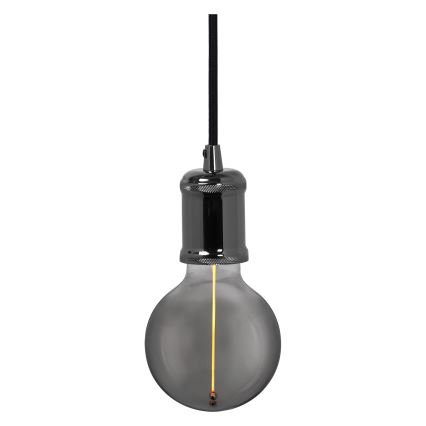 Ledvance - Lampadario a sospensione con filo PENDULUM ROBBIN 1xE27/15W/230V cromo lucido