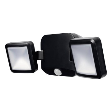 Ledvance - LED Applique da esterno con sensore BATTERY 2xLED/10W/4xD IP54