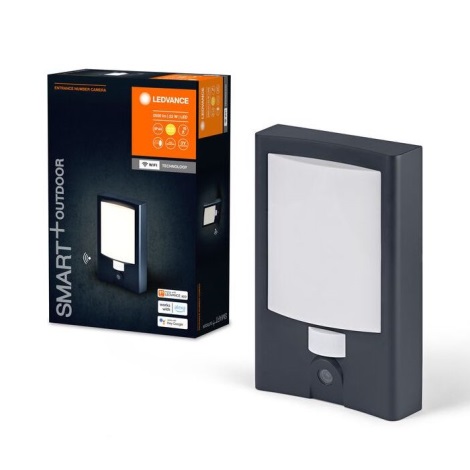 Ledvance - LED Dimmerabile lampada da parete con sensore per esterno e camera SMART+ LED/22W/230V IP44 Wi-Fi