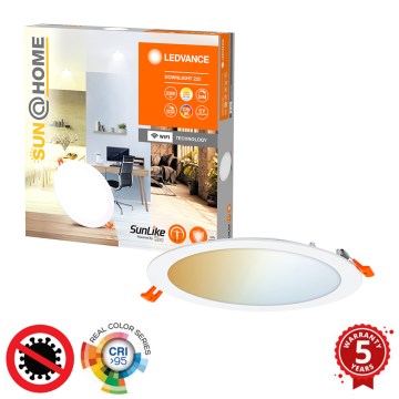 Ledvance - LED Faretto da incasso dimmerabile SUN@HOME LED/22W/230V 2200-5000 CRI 95 Wi-Fi