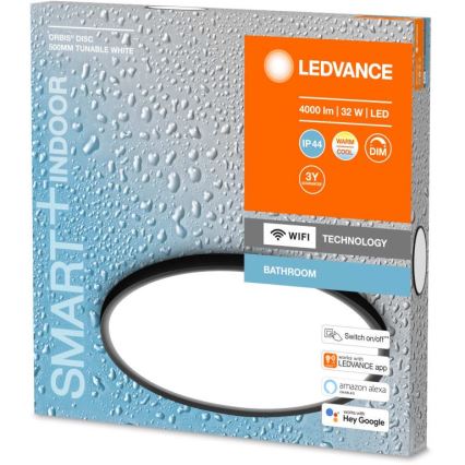 Ledvance - Plafoniera LED dimmerabile per bagno SMART+ DISC LED/32W/230V 3000-6500K Wi-Fi IP44