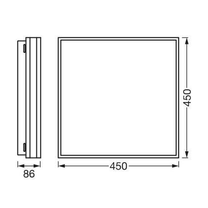 Ledvance -  LED Plafoniera dimmerabile SMART+ MAGNET LED/42W/230V 3000-6500K Wi-Fi