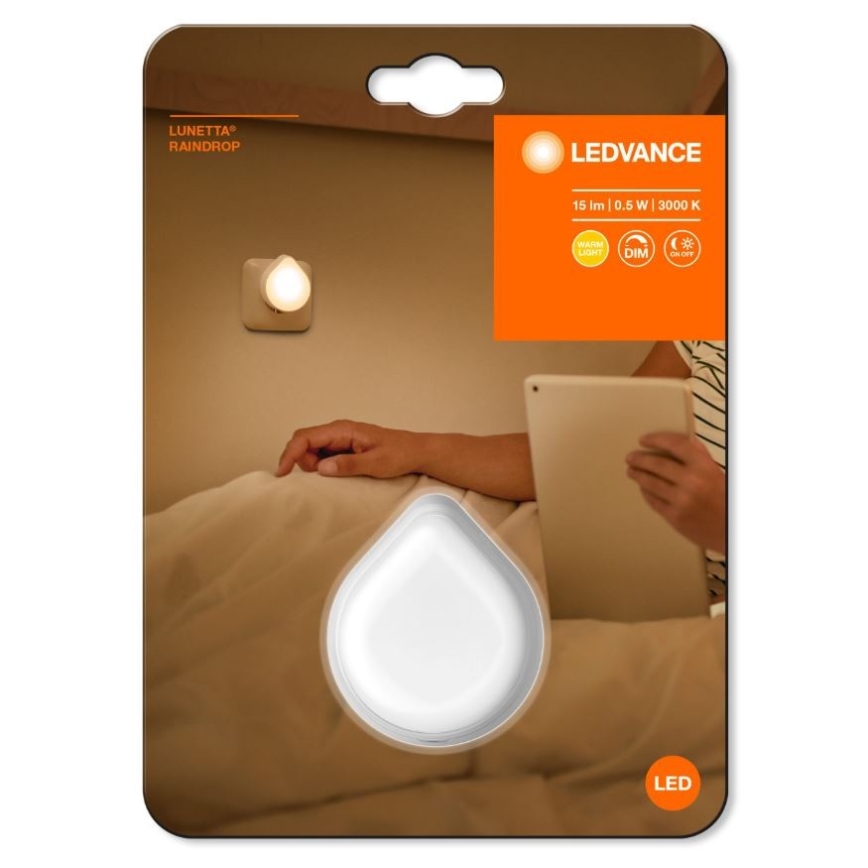 Ledvance - LED Presa di orientamento dimmerabile LUNETTA LED/0,5W/230V