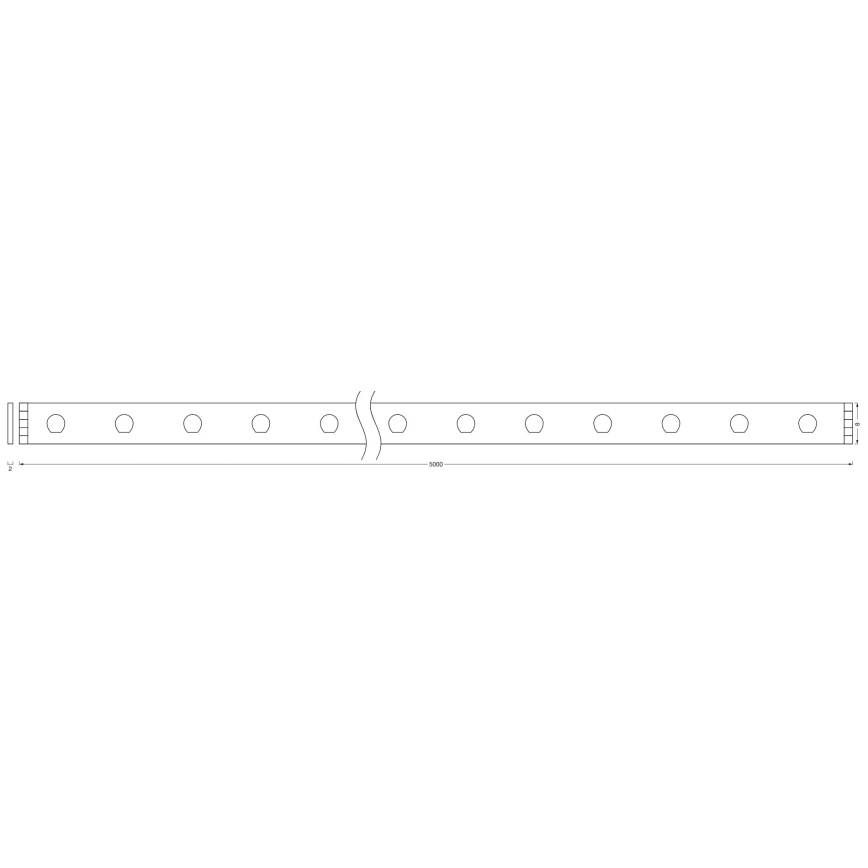 Ledvance - LED RGB Striscia dimmerabile FLEX 5m LED/19W/230V + telecomando